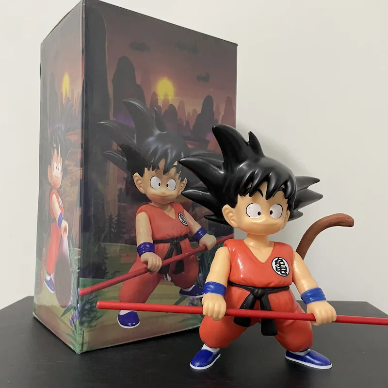 

15cm Dragon Ball action figure Son Goku anime cute desktop ornament figurine statue model doll toys Collection for Children gift