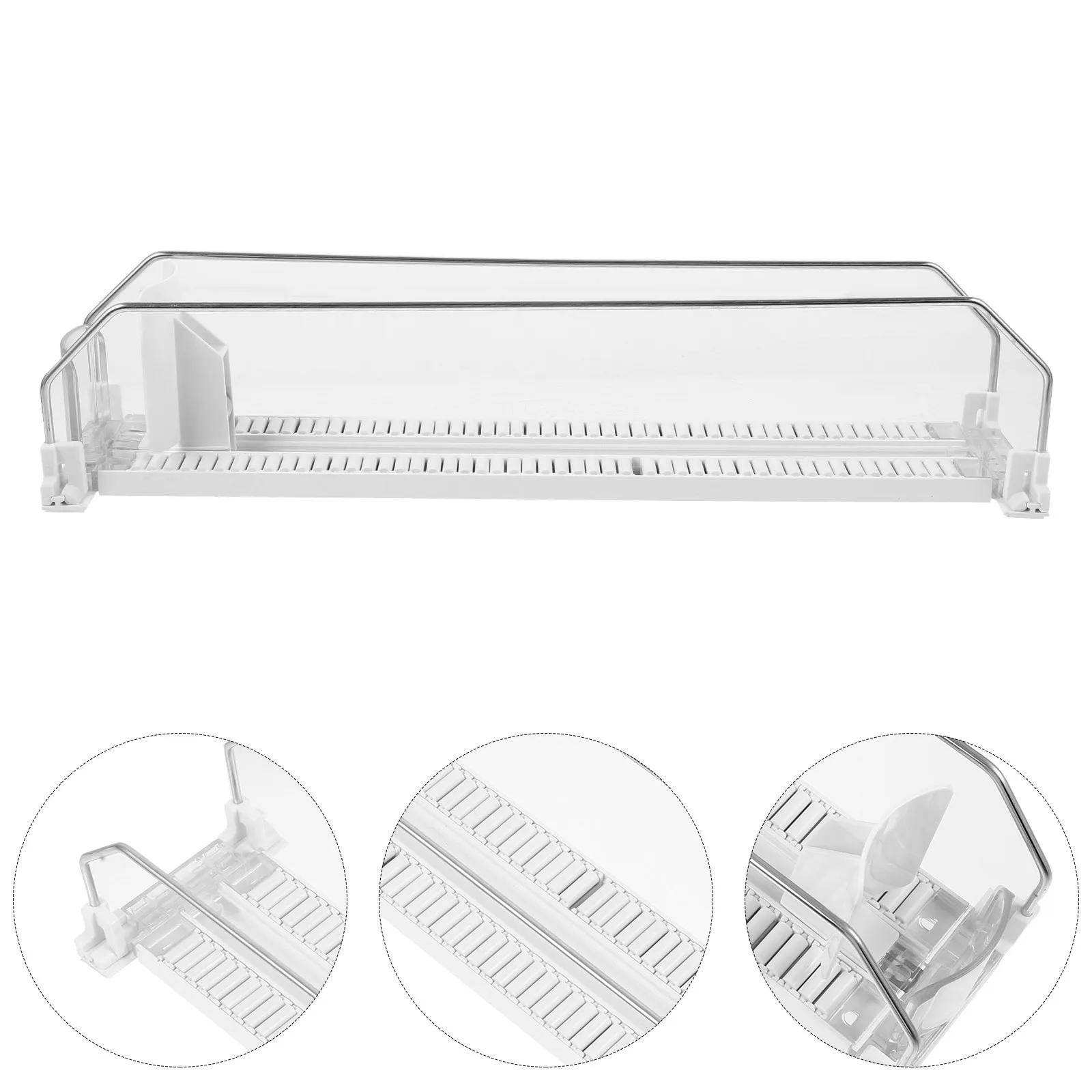 

Автоматический выдвижной механизм для напитков из АБС-пластика для холодильников и супермаркетов, органайзер для банок с газировкой, самоподавляющийся диспенсер для напитков