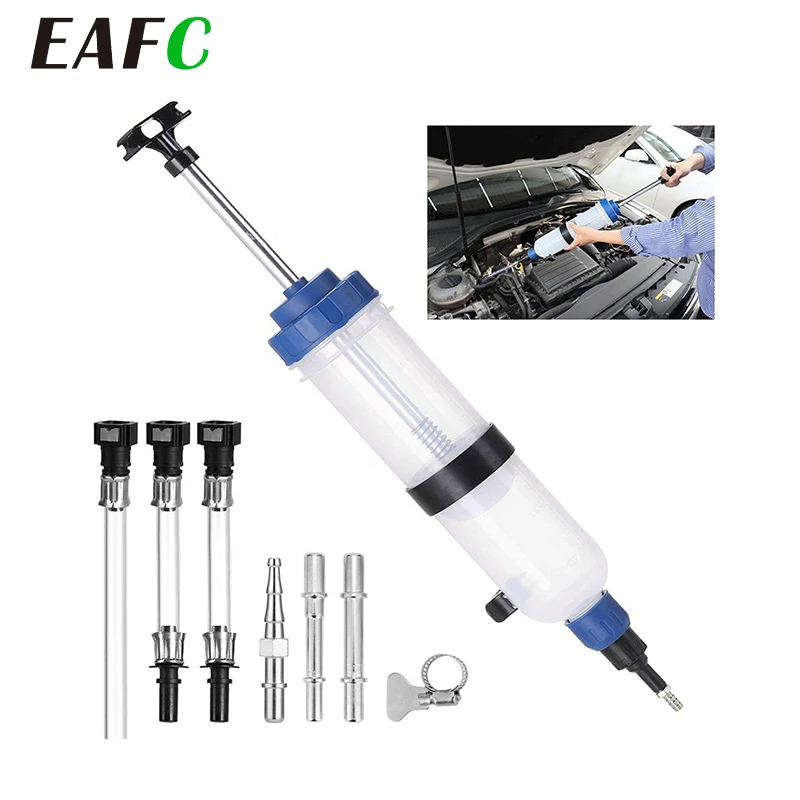 200/500/1500ML Car Oil Fluid Extractor Auto Air Pump Filling Syringe Bottle Transfer Automotive Fuel Extraction Hand Pump