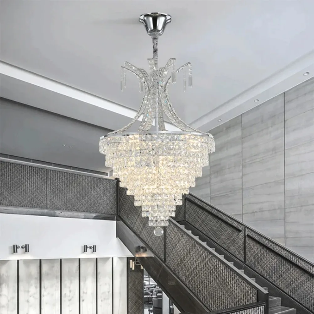 

Modern Crystal Chandelier Farmhouse Ceiling Light Decor Lamp for Dining Living Room Bedroom Restaurant Home Hotel Loft