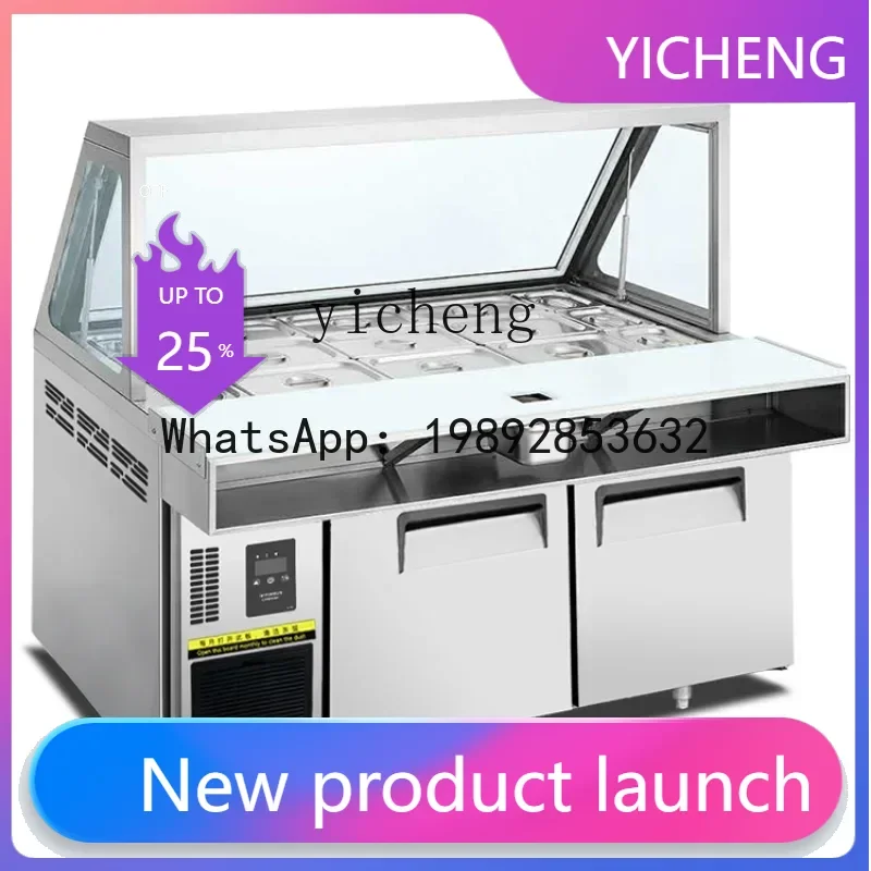 

BX Family Cylinder Type Salad Dressing Feeding Table Kitchen Pia Frozen to Keep Fresh Freezer