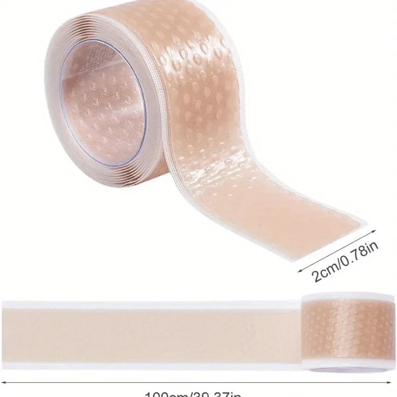 Silicone Gel Blister Bandages - Transparent Heel Protector Tape for Foot, Hand & Toe, Shoe Friction Relief, Blister Prevention image 2