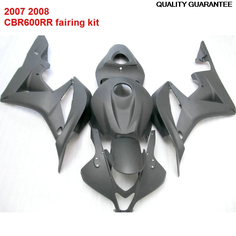 

Suitable For HONDA CBR600RR 07 08 2007 ( Matte black ) Abs fairings ABS fairing kit /x08