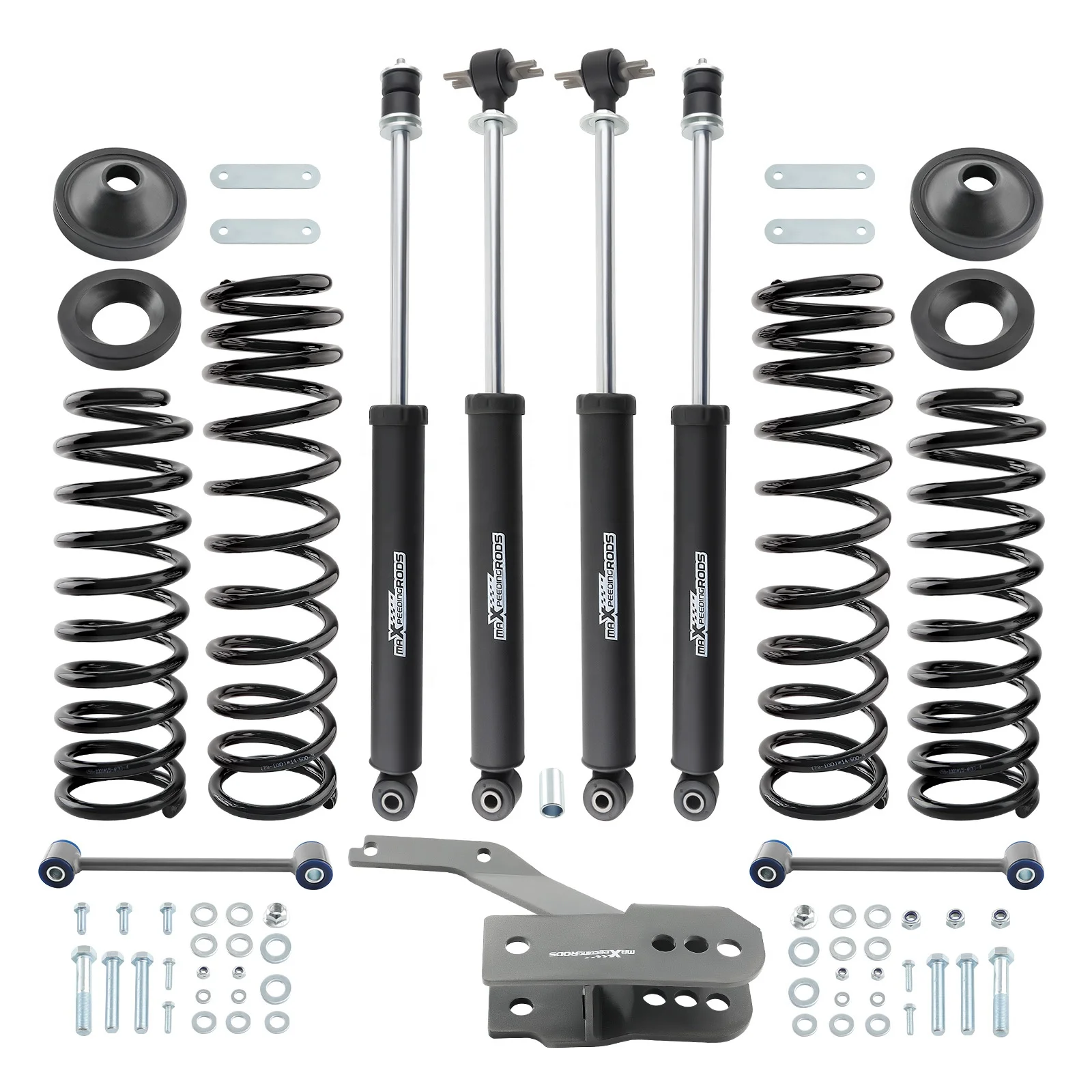 

MaXpeedingrods Factory 3.25in Front & Rear Suspension Lift Kit W/ Shocks for Jeep Wrangler JK 4-Door 2007-2018