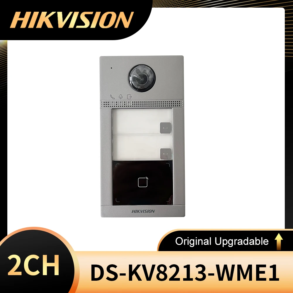 Hikvision DS-KV8213-WME1 IP Video Intercom Villa Door Station WIFI POE Doorbell IP67 IK08 DS-KV8413-WME1 and DS-KV8113-WME1