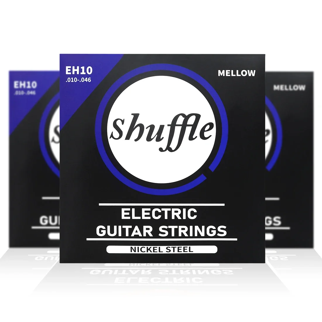 

Shuffle EH10 Electric Guitar Strings Nickel Steel Mellow Anti-rust Coating Hexagonal Alloy Wire Guitar Parts & Accessories