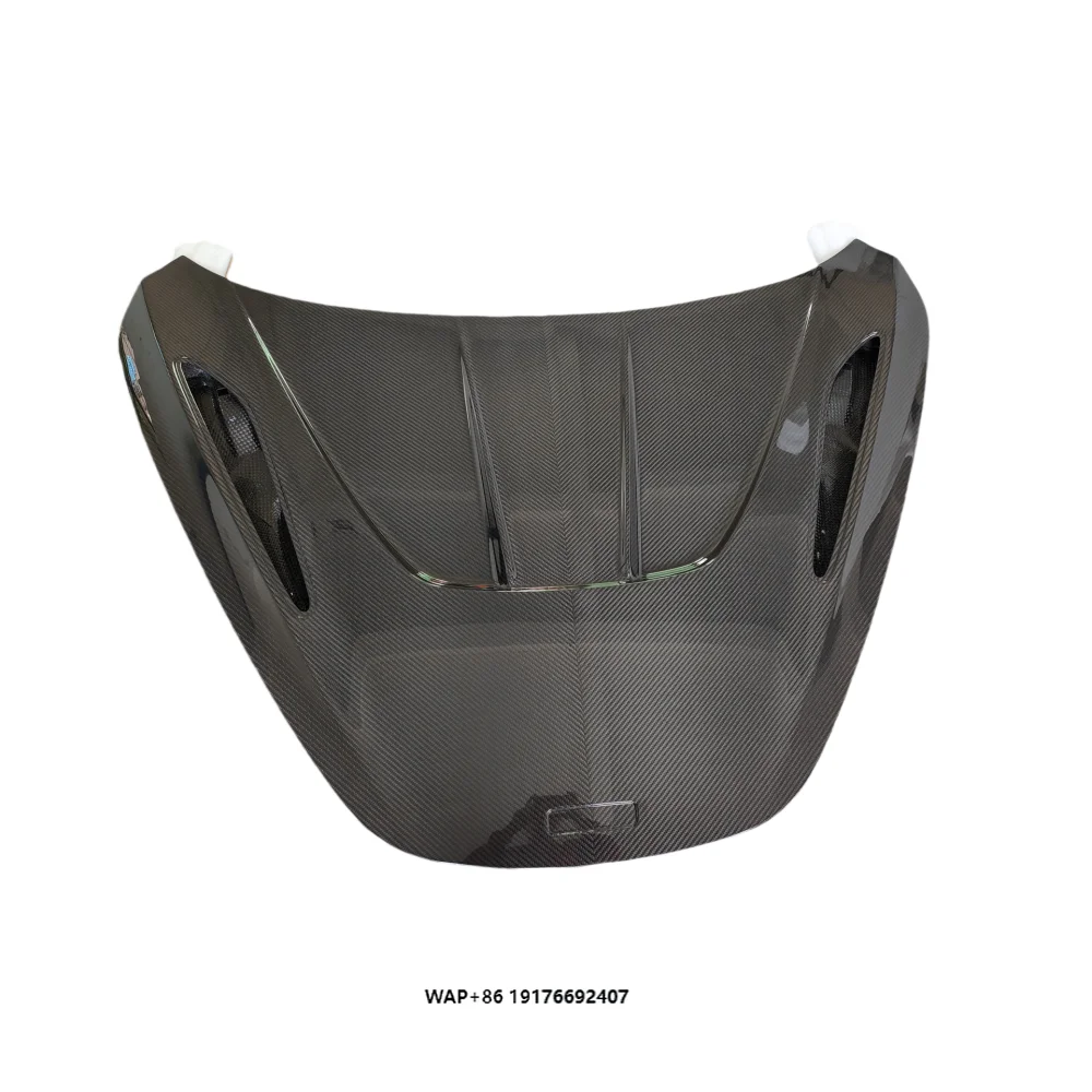Ry Style Dry Carbon Fiber Engine Hood for Upgrading McLaren 720S