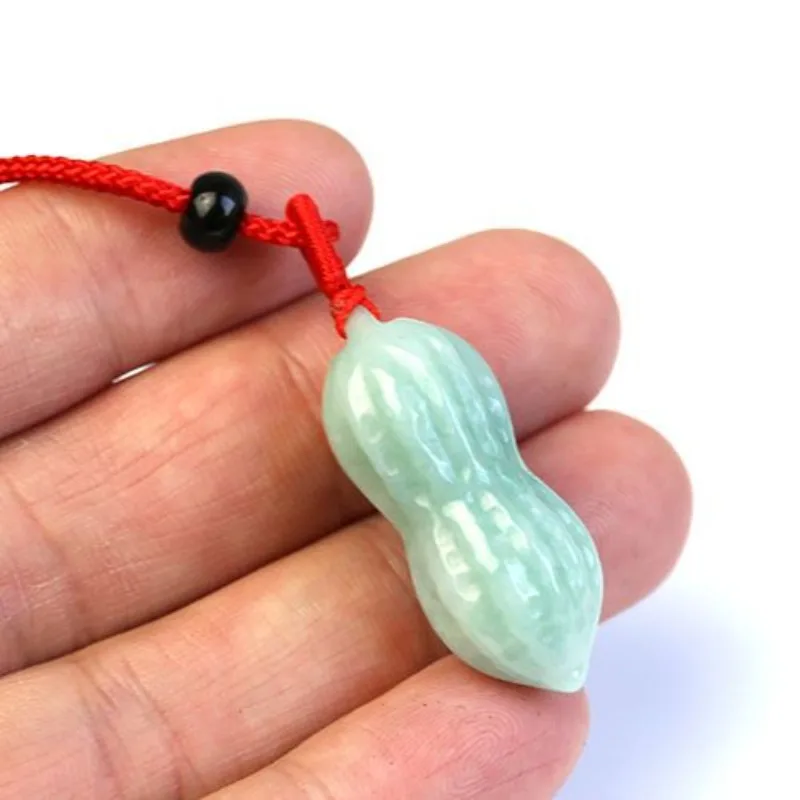 Jade Peanut Longevity Fruit Pendant Fashion Temperament Men's and Women's