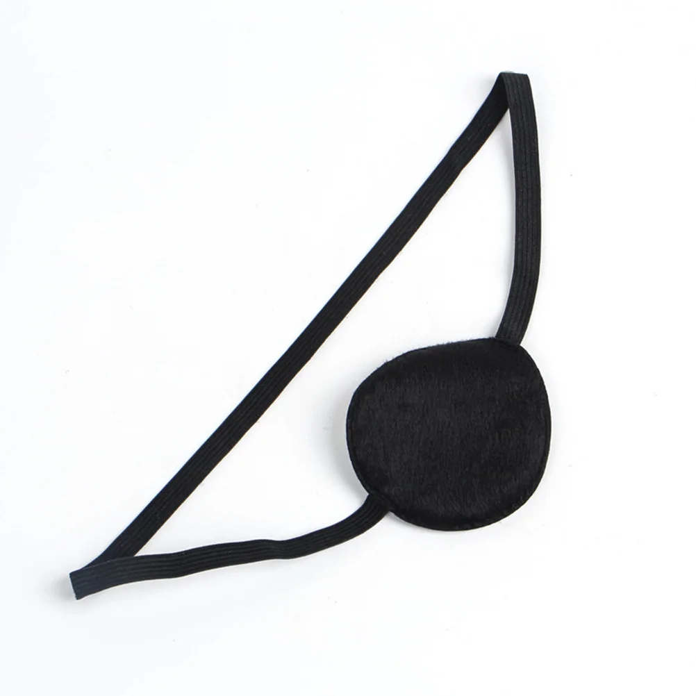 

2 Pcs Single Eye Mask Kids Strabismus Amblyopia Monocular Lazy Patches Eye-patches For People Adults Crystal Velvet Child