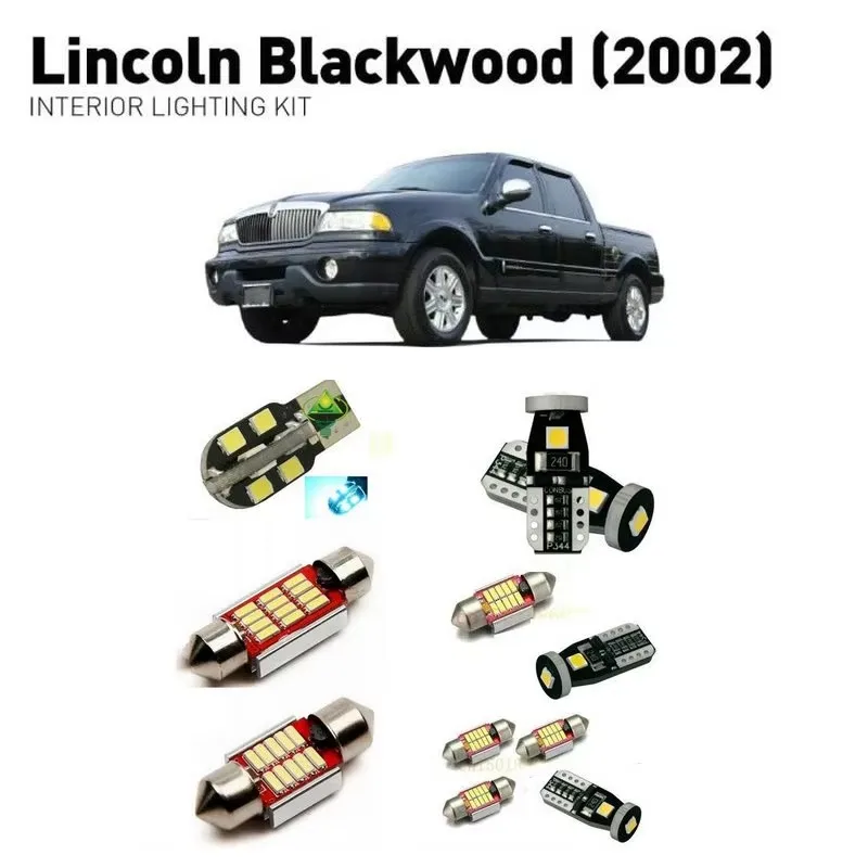 

Для Lincoln blackwood 2002 10 шт. автомобильное светодиодное внутреннее освещение авто автомобильные лампочки лампы для автомобилей без ошибок