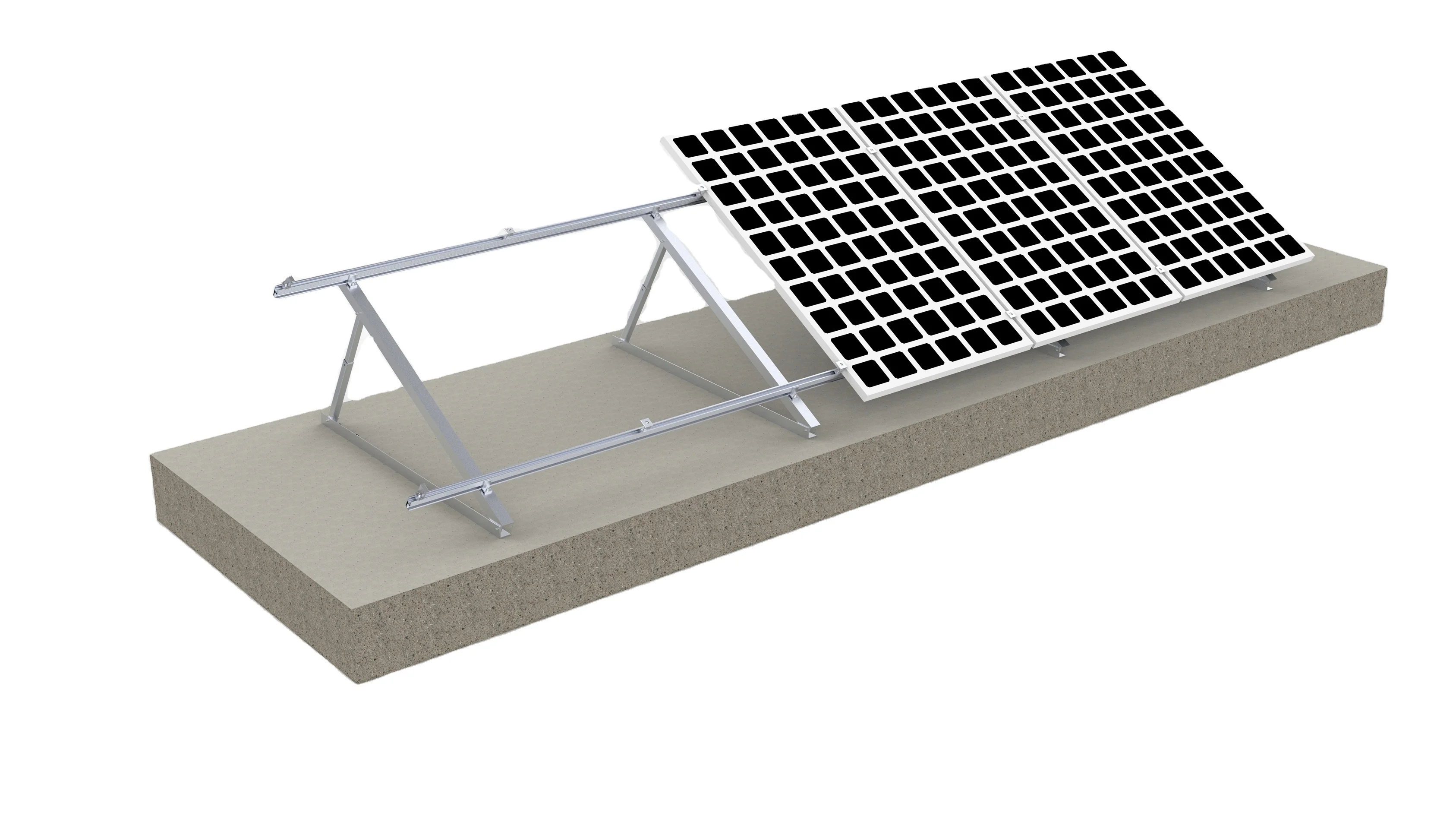 Solar Anodized AL6005-T5 Adjustable Triangle Mounting Bracket Solar Mounting System - Detail 1