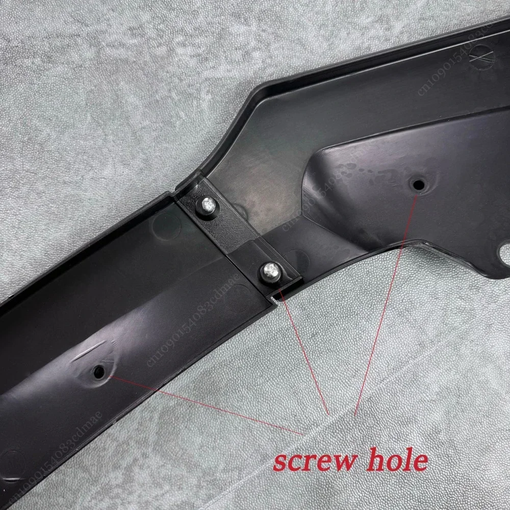 For Kia Stinger GT 2018-2023 Front Bumper Splitter Lip Diffuser Spoiler Guard Deflector Body Kit Tuning 3Pcs Car Accessories