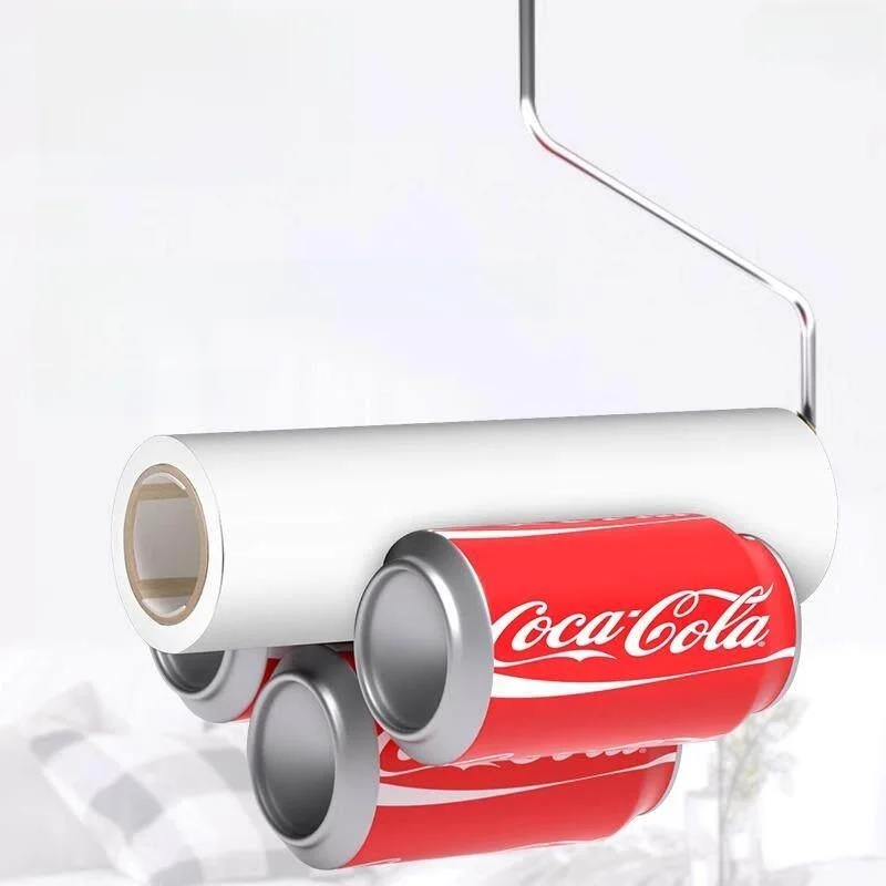Dust-Free Tearable Sticky Hair Remover Roll Paper Industrial Use Dust Cleaning Tool Metal Material for Workshop Organization