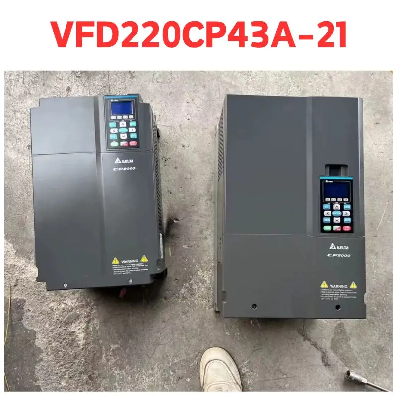 second-hand     inverter     VFD220CP43A-21    Test passed     Fast Shipping