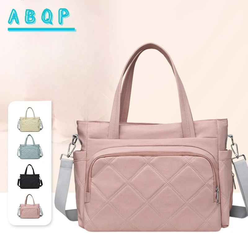 

Новая сумка-органайзер для подгузников, большая вместительная сумка однотонного цвета, модная детская сумка, высококачественная многофункциональная сумка для хранения детских принадлежностей