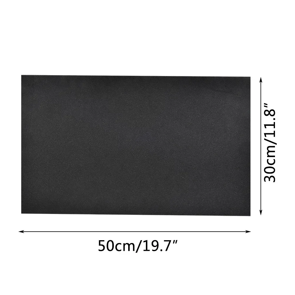 30*50cm Car Sound Proofing Deadener Self Adhesive Foam Insulator Cotton 2kpa Auto Silencing Insulation Thermal Mat Pads