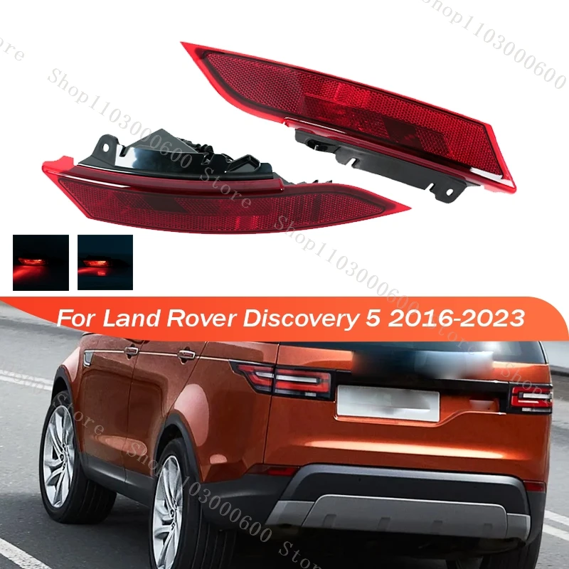 

Rear Reflector Light Brake Lamp For Land Rover Discovery 5 2016 2017-2023 Rear Bumper Lamp Tail Light LR082084 LR163160