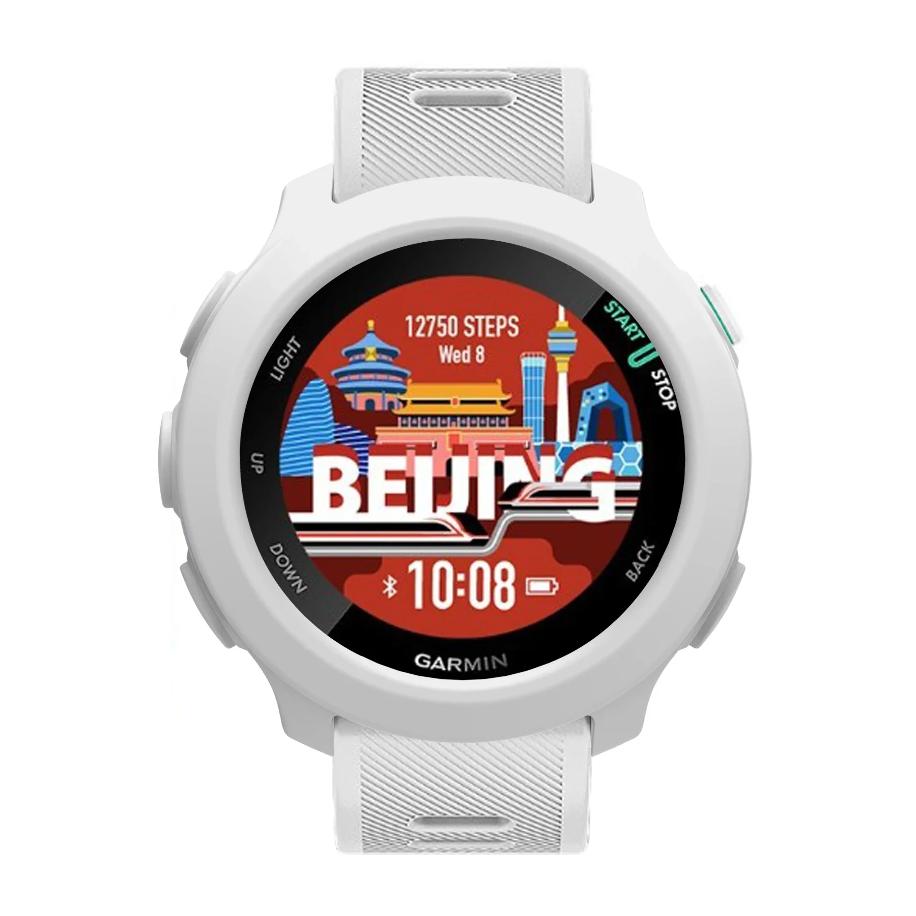 Мягкий силиконовый чехол для Garmin Forerunner 158, защитный чехол, супер легкий чехол для часов, украшение (защитная пленка для экрана в комплект не входит)