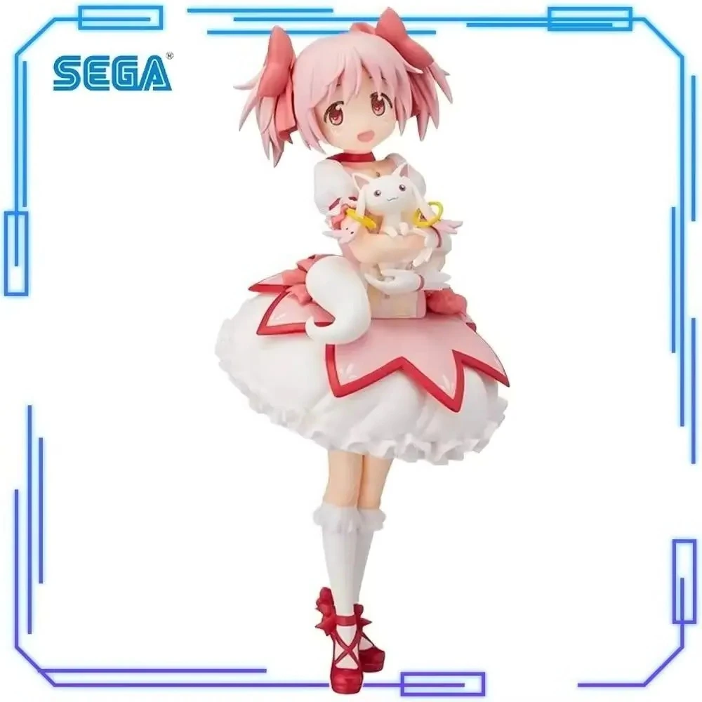 

In Stock SEGA Original Genuine Magia Record Mahou Shoujo Madoka ☆ Magica Gaiden Kaname Madoka Kyuubey SPM Figure 24cm Model Toy