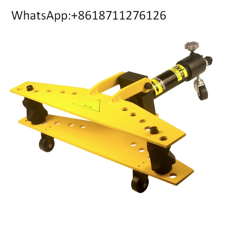 Electric Hydraulic Pipe Bender Manual Pipe， Bender Galvanized Pipe、 Steel Pipe’ Iron Pipe-  Split Bending Machine