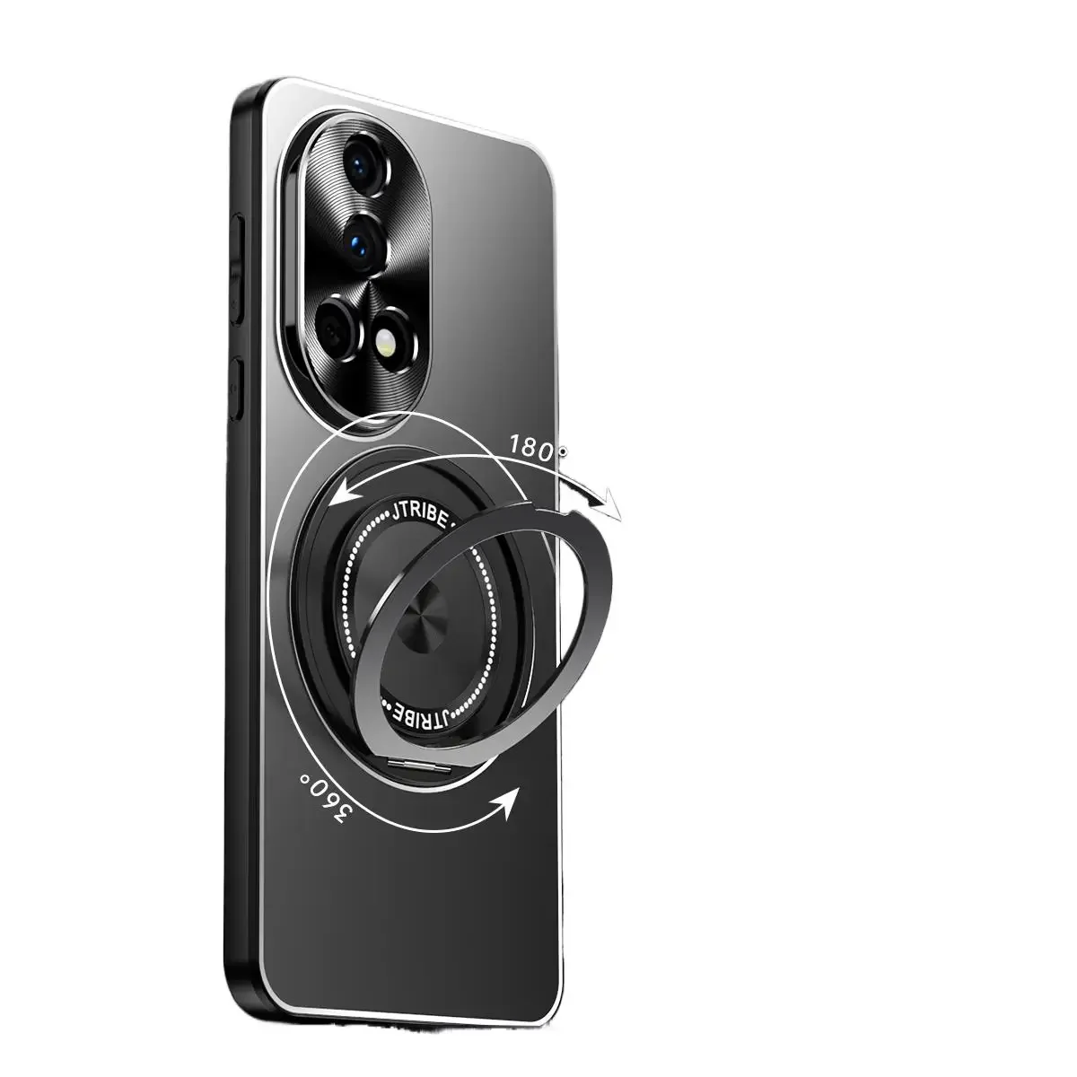 Untuk Huawei Nova 11 12S Casing Ponsel Matte Keras dengan Cincin Penutup Belakang Pelindung Magnetik untuk Huawei Nova 13 12 Pro Cangkang Ponsel