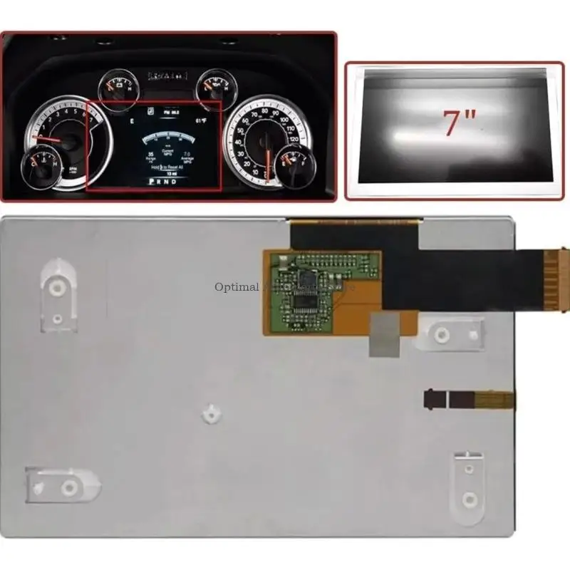 Picture 6: Multi Function 7 Inch Digital Display Panel For 1500 2500 3500 2013 To 2019 For Enhanced Driving Experience P56045644AH