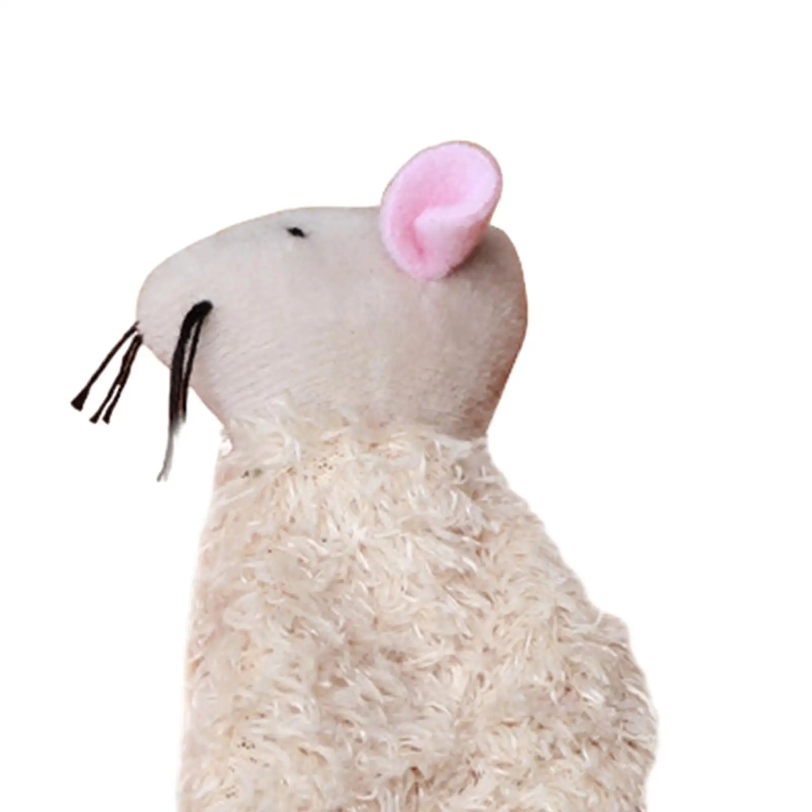 Cat Kitten Playing Plush Simulation Rat, Simulation Lifelike Mice Cat Toys, Soft Toy Mouse Scratch Bite Chewing Toy