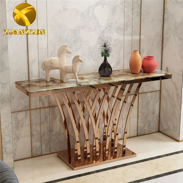 console tables living room furniture metal console table console table with mirror CT 032