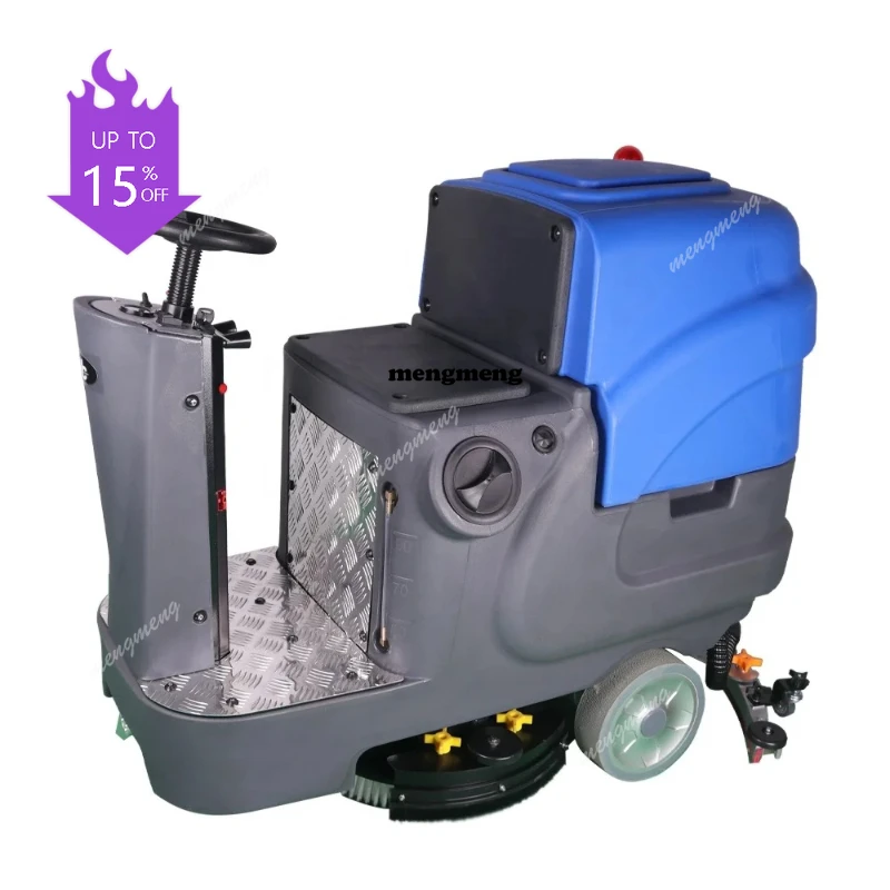 A61 New Type Industrial Cleaning Equipment Factory Floor Scrubber,Long Working Time,Low Noise