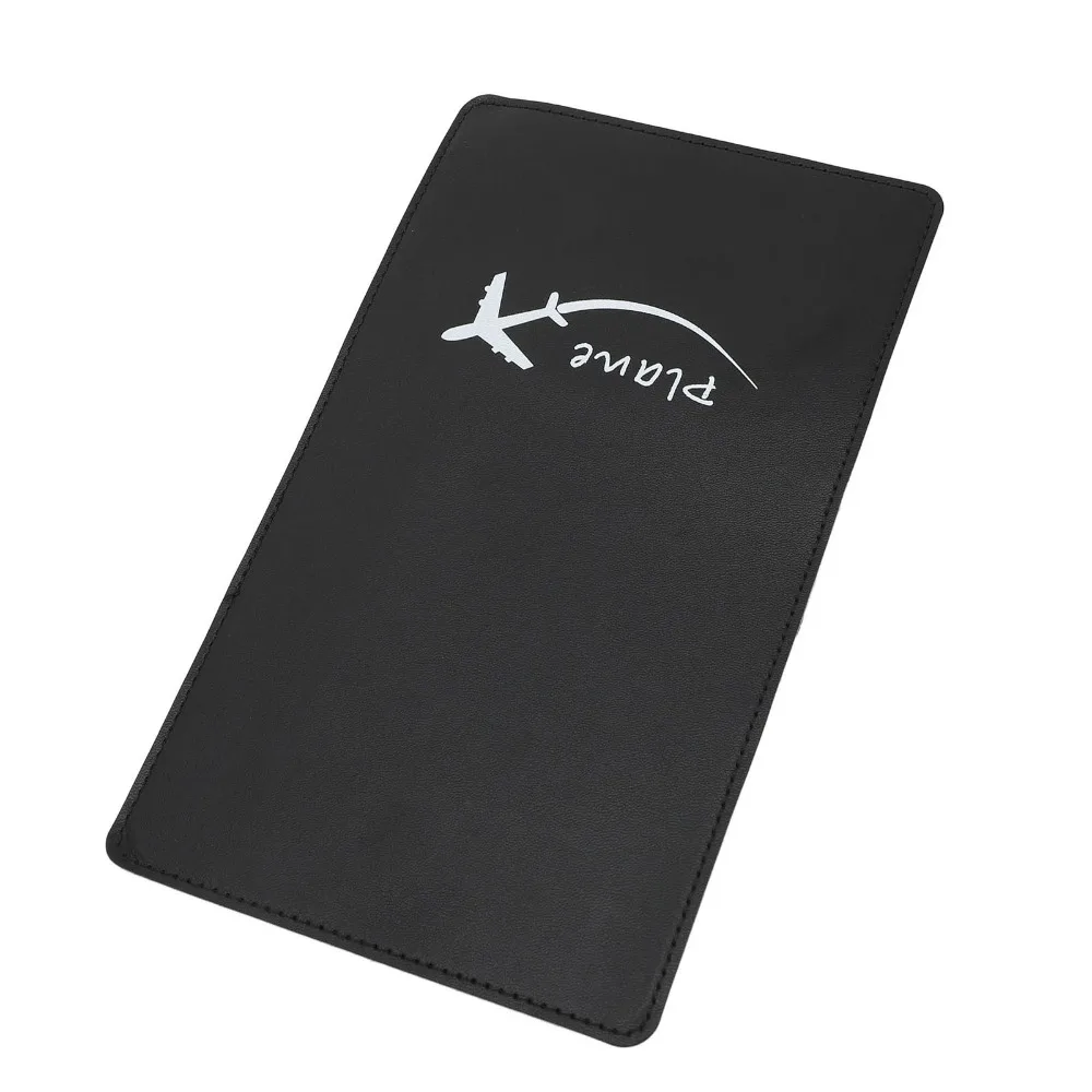 Adjustable PU Leather Phone Holder Flexible Flip Design Desktop Stand Foldable Sturdy Travel Accessory Flight Viewing