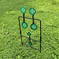 Round Double-Layer Stitched Shooting Practice Target (Suitable for Indoor and Outdoor Use), Ideal for Slingshot Practice.