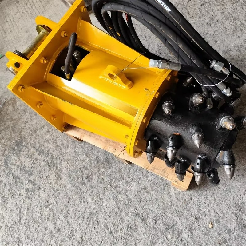 High Efficiency Road Milling Drum Hydraulic Milling Cutter for Excavator Asphalt Concrete Surface Mining Cold Milling Machine Ac