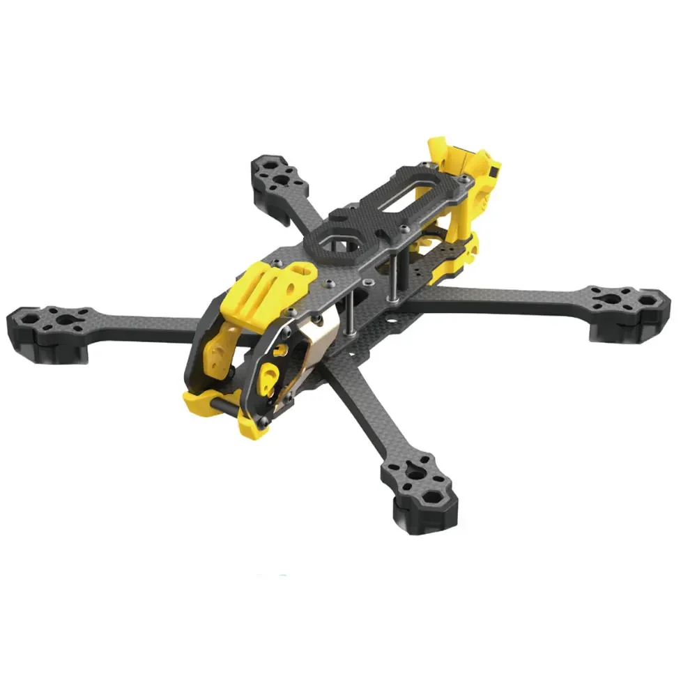 SpeedyBee 2025 Mario 5 O4 Carbon Frame - DC/XH double version pour drone FPV Racing & Freestyle (kit de construction ultraléger)