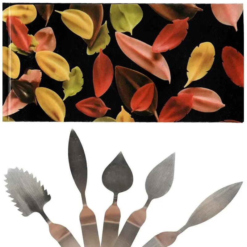 5Styles DIY Chocolate Stainless Steel Feather Knife Leaf Cake Decoration Mousse Egg Baking Tool Supplies