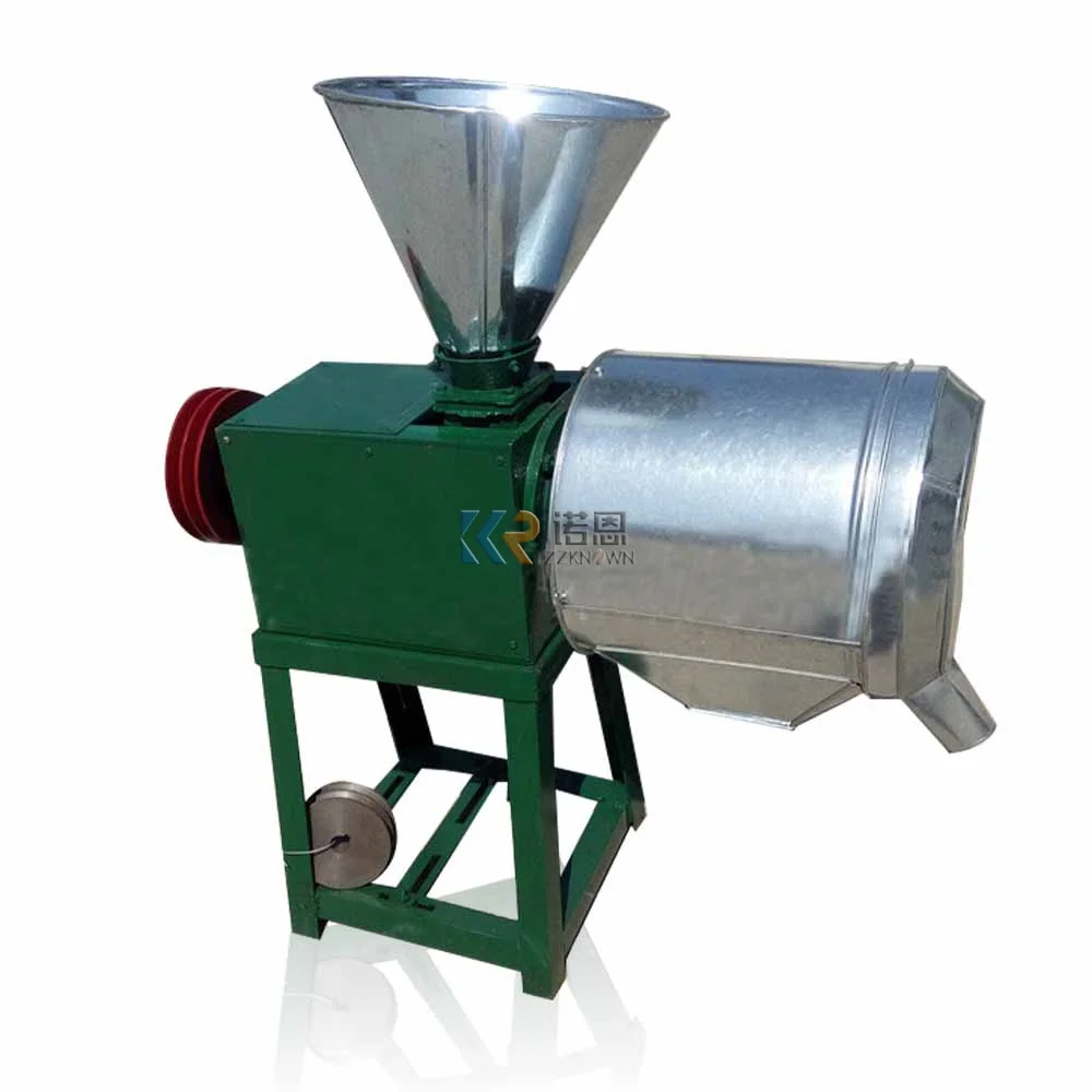 Commercial Nut Flour Mill Powder Grinder Spice Pulverizer 60kg/h Capacity Sesame Soybeans Peanuts Corn Milling Machine Price