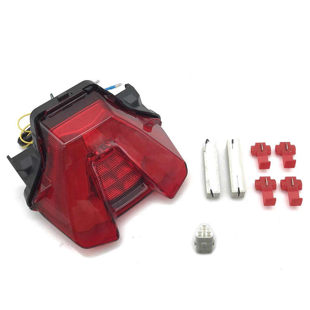 Fits for Yamaha MT 07 MT07 MT-07 ABS FZ07 FZ-07 2020-2024 Motorcycle LED Taillight Rear Brake Turn Signal Integrated Tail Light