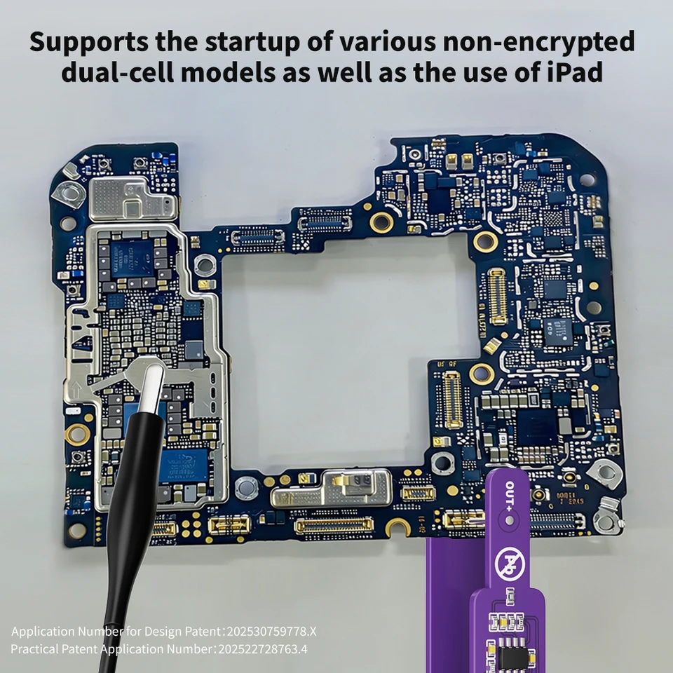 Herramienta Lanrui M191 de encendido universal con clip, detección de fugas de corriente, 2 modos para reparación de teléfonos IP y Android no cifrados 4