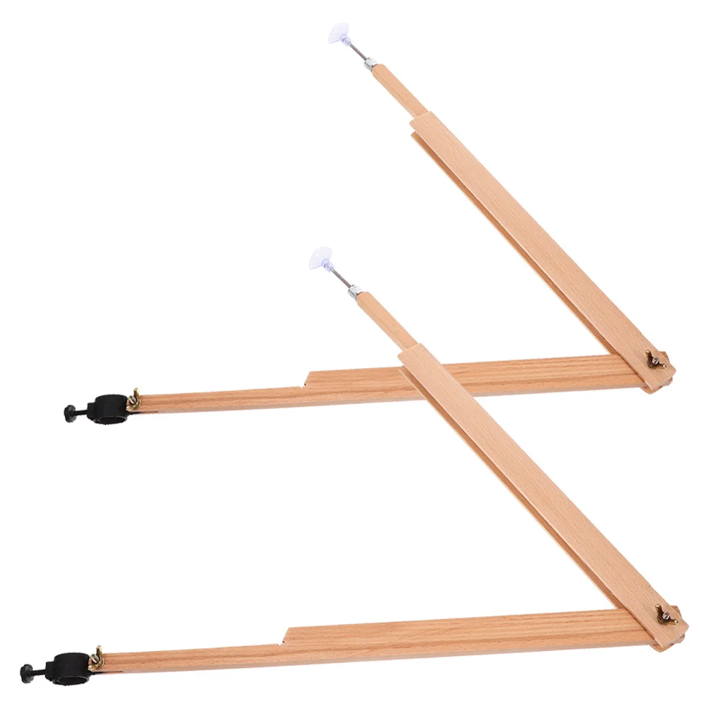 

2 pcs Large Wooden Compass Teaching Drafting Tool Math Drawing Geometry Measuring Instrument Woodworking Circle-Drawing Kit