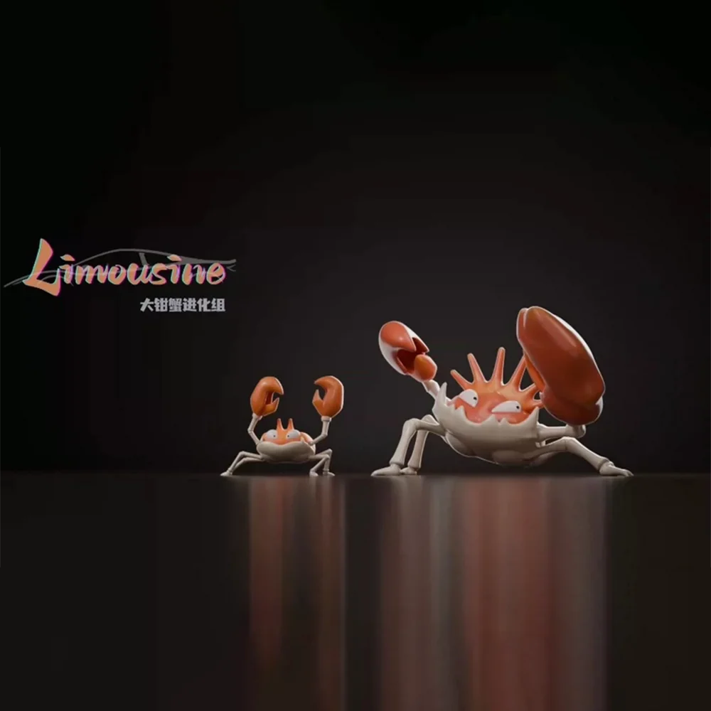 

Лимузин Remastered Kingler Evolution Group Покемон Аниме Фигурки 098 Krabby 0199 Kingler Фигурка Коллекционная модель Декор Подарок