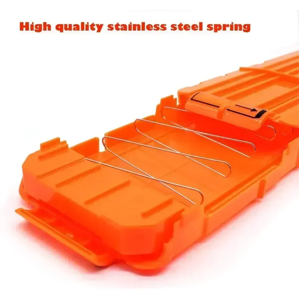 BBullet Clips 4-pack 12-darts Quick Reload Clips Tijdschriftclips voor Nerf N-Strike Elite Blaster (oranje)