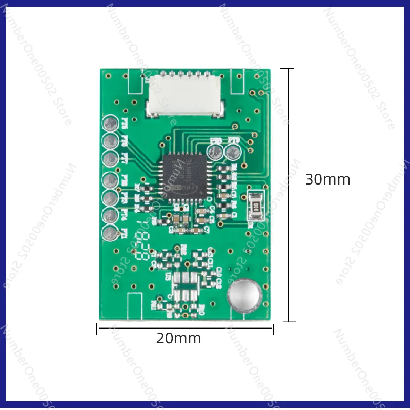 

Capacitive Fingerprint Identification Module Semiconductor Fingerprint Acquisition UART Serial Port High Precision