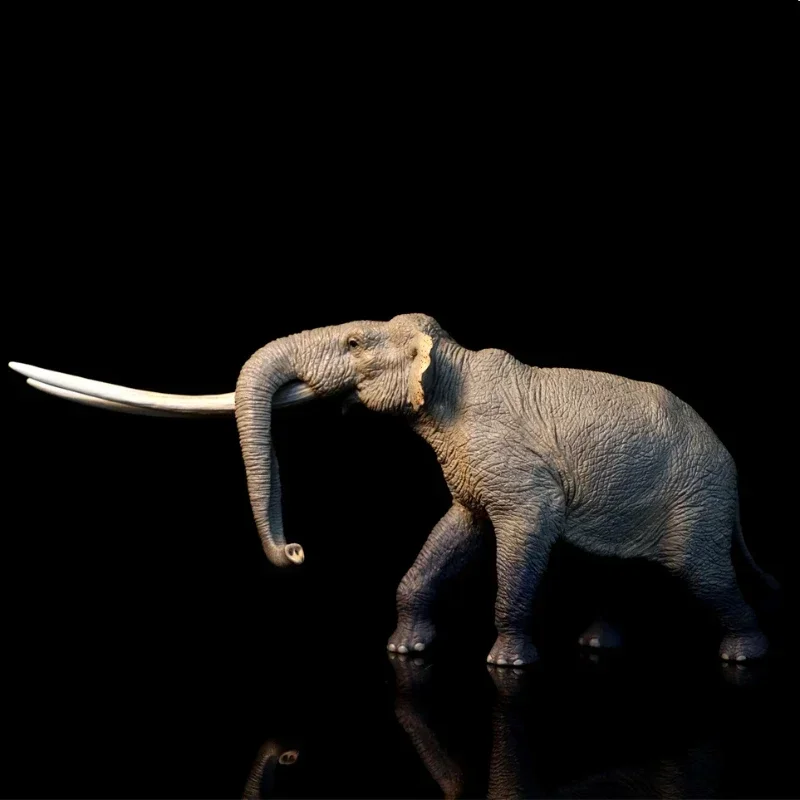 Tng PVC Huanghe Stegodon Elephant Figures Desktop Deco Prehistoric Animal Model Toy Gift