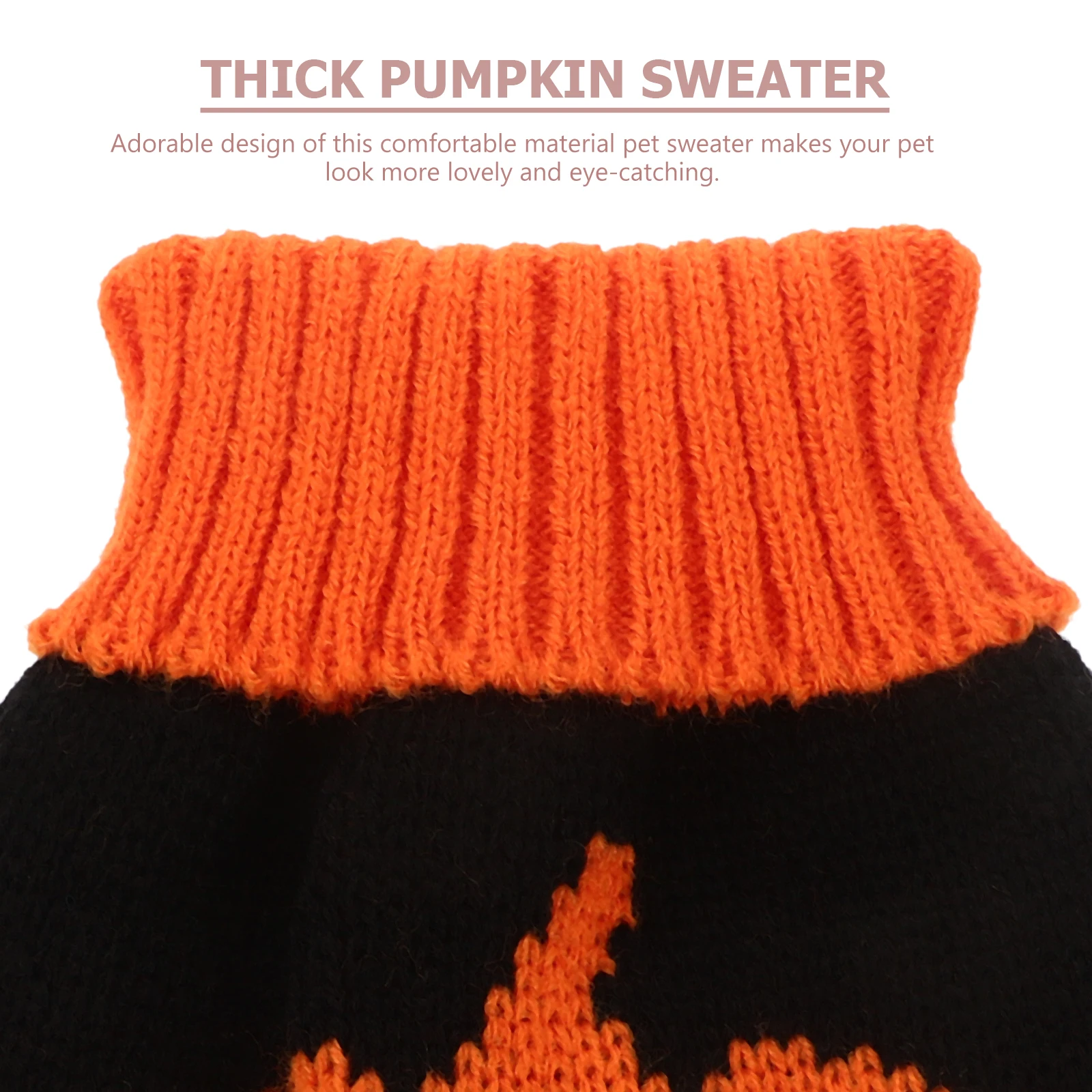 

Sweater Pumpkin Halloween Costumes for Pets Clothes Knitwear Accessories Apparel Warm