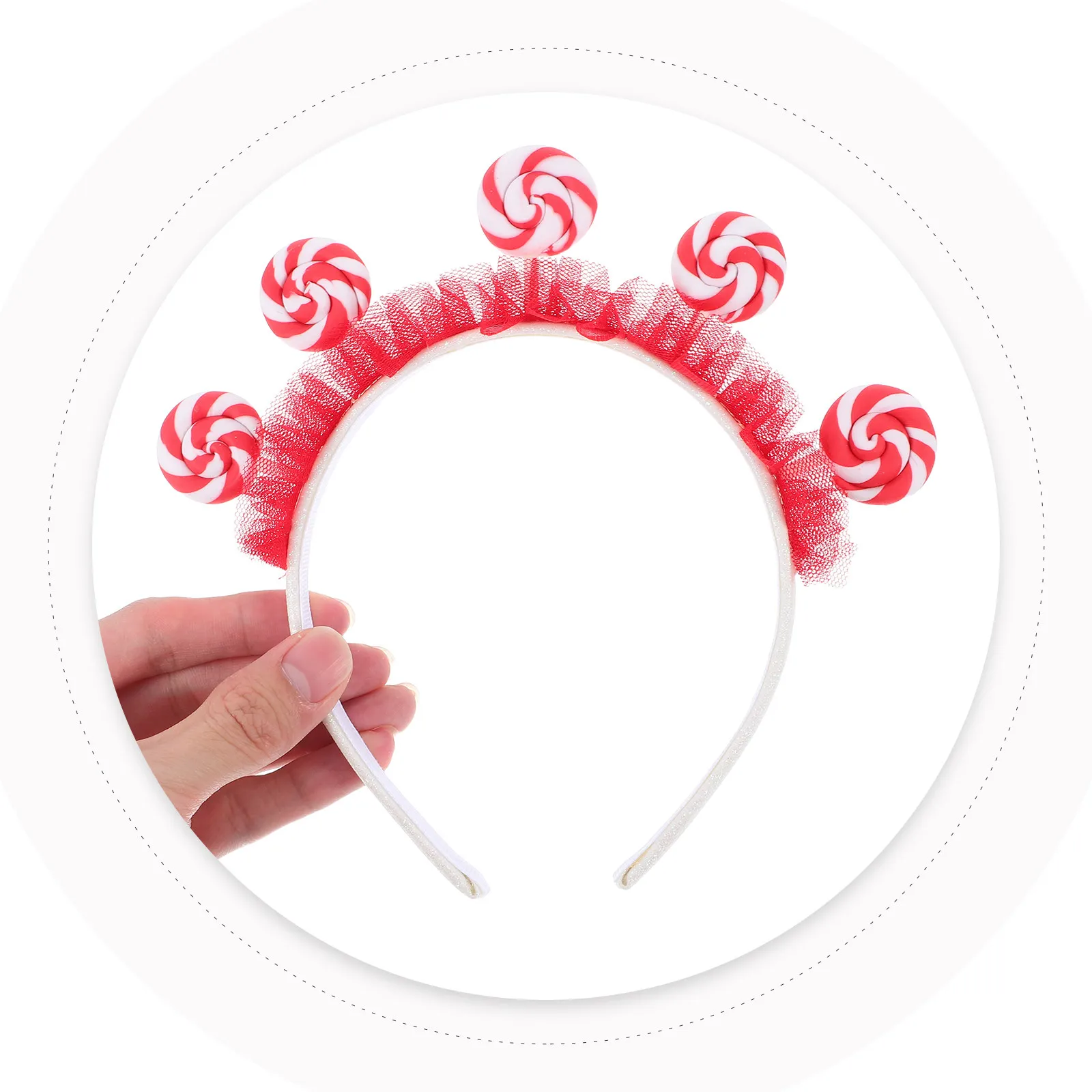 

Lovely Lollipop Headband for Girls Sweet Princess Style Comfortable Fashionable Party Headwear Kids Cartoon Hair Bands
