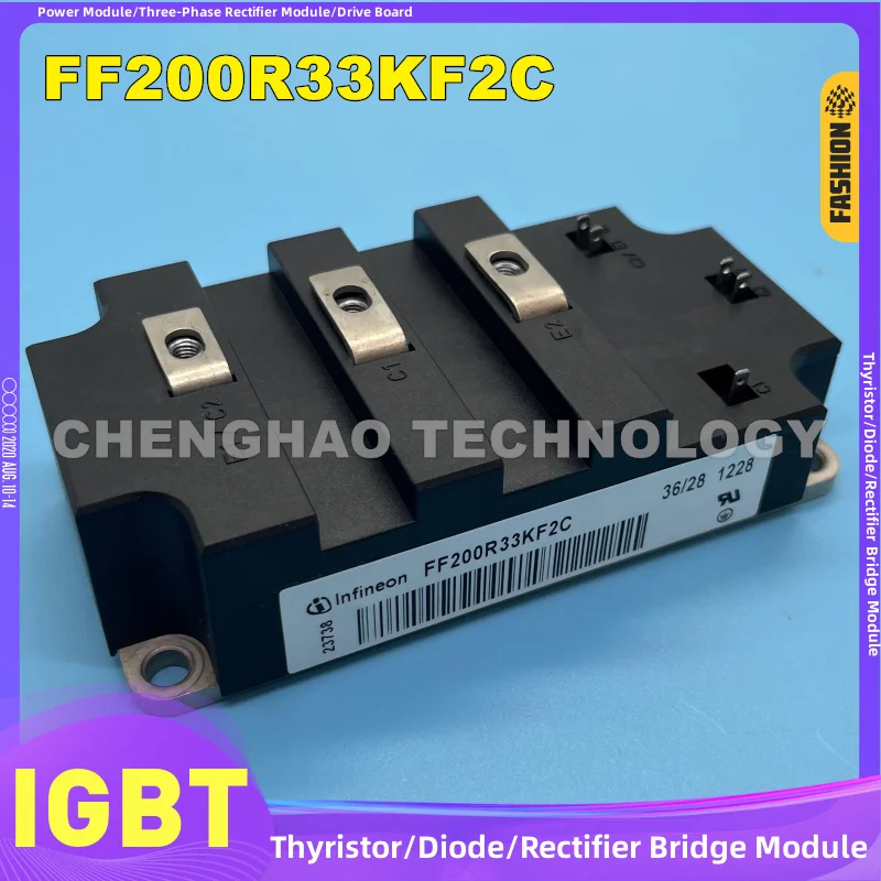 

Высоковольтный IGBT-модуль FF200R33KF2C FZ1200R33KF2C FF400R33KF2C FF800R33KF2C FD400R33KF2C-K FD800R33KF2C