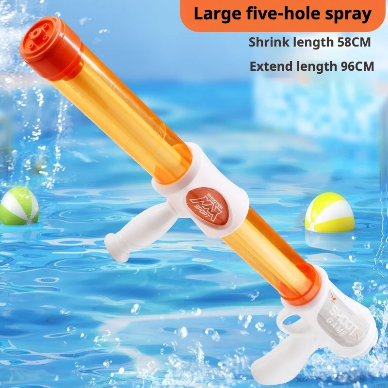 Childrens Water Gun Gatling Style Pump Spray Toy Splashing Festival Rafting Fun
