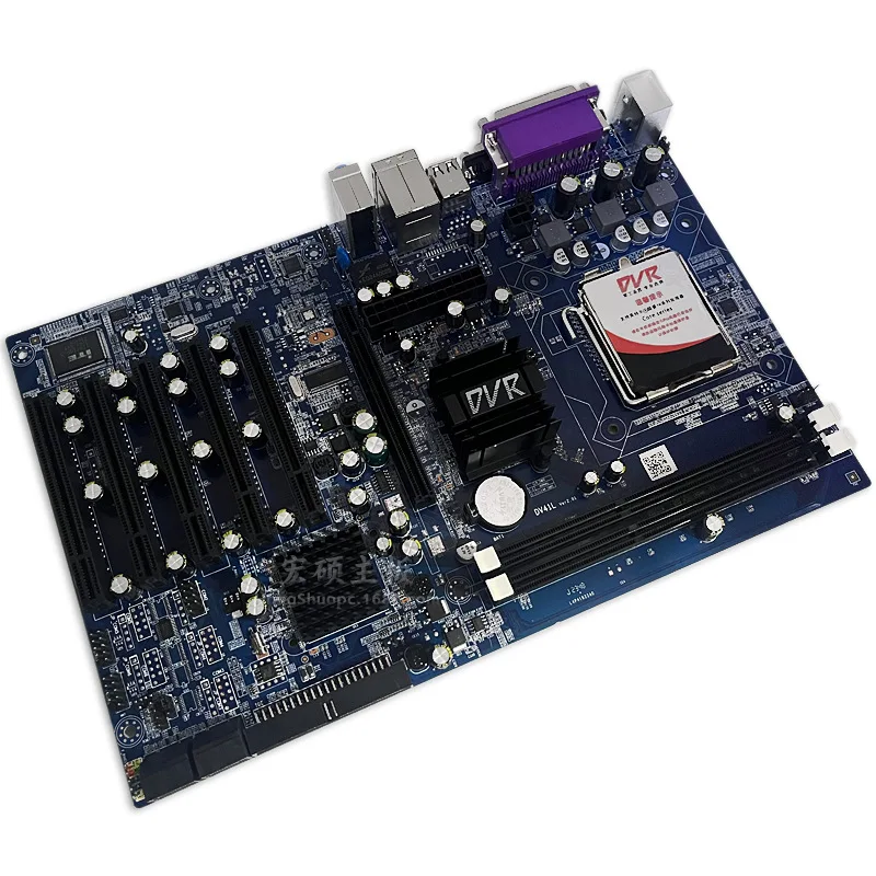 Wholesale Brand NewG41 DVRIndustrial Control Motherboard DDR3Military Security Surveillance Restart after power outage775Dual Co