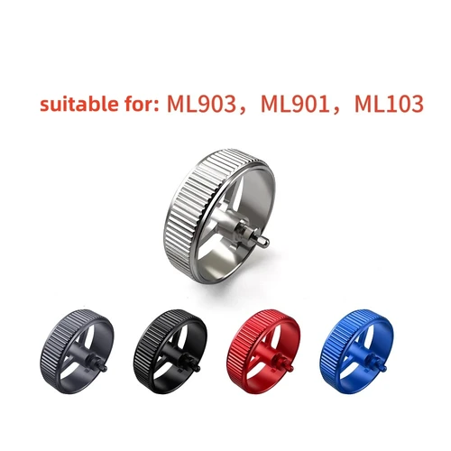 Rueda de desplazamiento de ratón de Metal de 1 pieza para ThundeRobot ML903/ML901/ML103, accesorio de rodillo de ratón de aleación de aluminio de repuesto