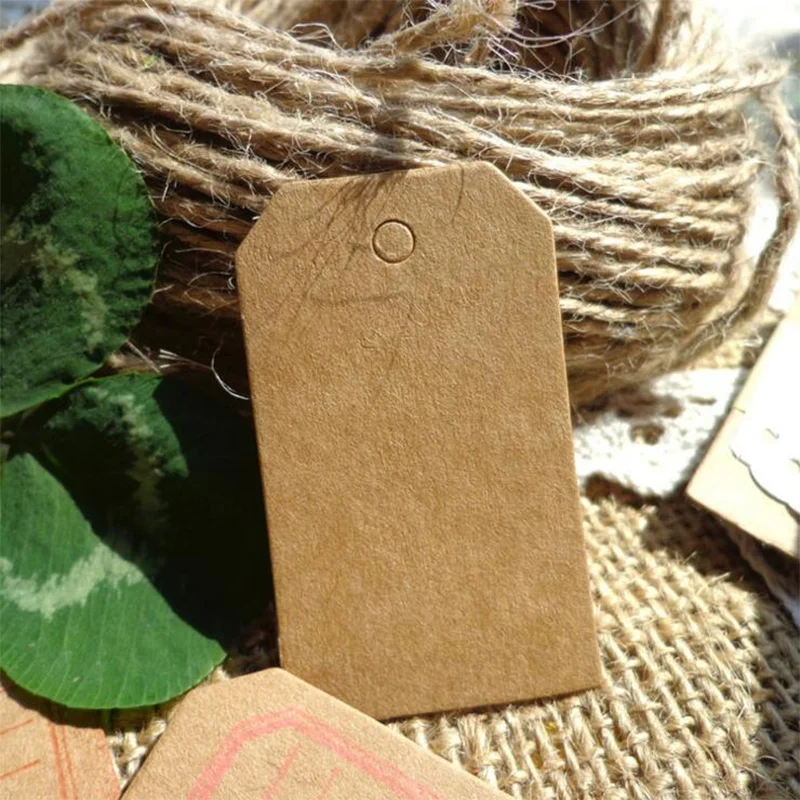 7 * 4cm flower head kraft paper hang tag, baking hang tag, blank hang tag, mark, identification card, product card, hand drawn b