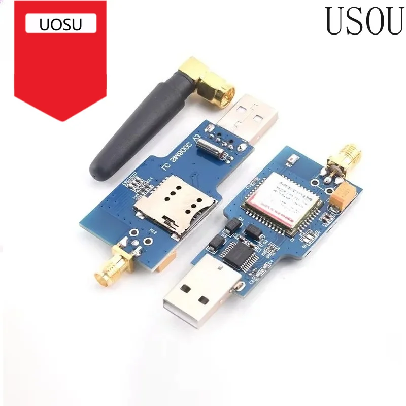 USB to GSM module quad band GSM/GPRS SIM800C with Bluetooth SMS sending and receiving